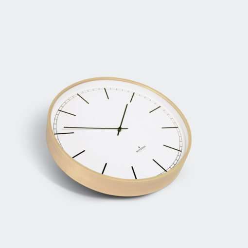 Huygens wall clock wood Index